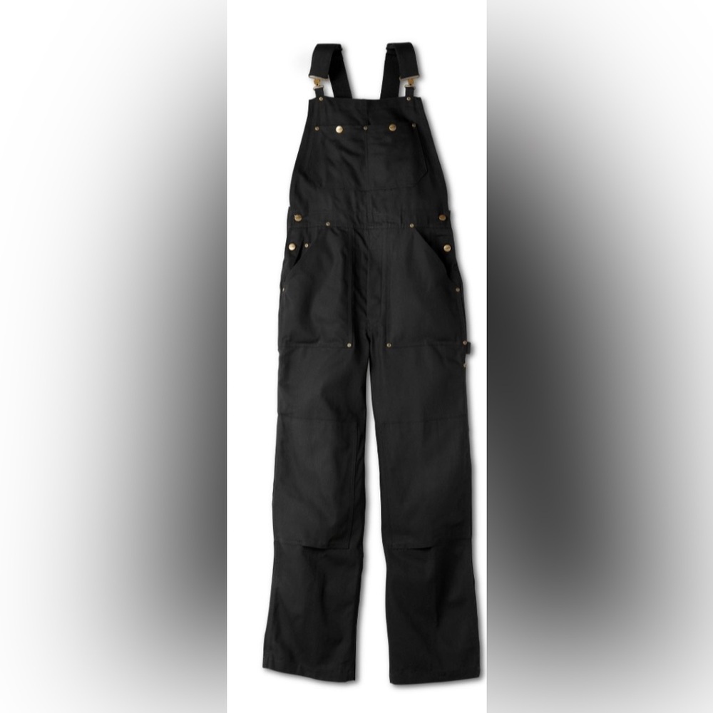 Men's Black Dakota Large Overalls